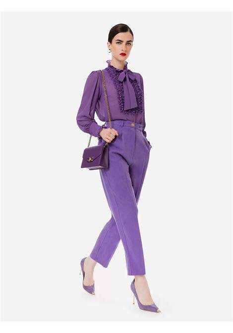 Pantalone over con pence Elisabetta Franchi ELISABETTA FRANCHI | Jeans | PJ66D26E2AS5
